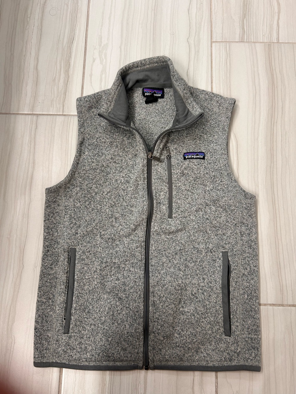 Patagonia Men’s Gray Speckled Better Sweater Vest